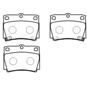 Колодки тормозные дисковые MITSUBISHI: MONTERO SPO <b>HSB HP8305</b>