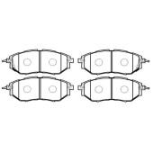 Колодки тормозные SUBARU Legacy,Outback,Tribeca (03-) (2.03.6) передние (4шт.) <b>HSB HP8432</b>