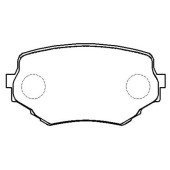 Колодки тормозные SUZUKI Grand Vitara (-98) (4шт.) <b>HSB HP8452</b>