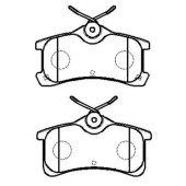 Колодки тормозные TOYOTA Avensis (00-) задние (4шт.) <b>HSB HP9147</b>