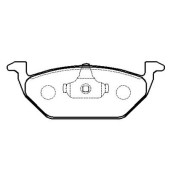 Колодки тормозные дисковые VW GOLF 4BORASKODA OCTAVIA передние к-т <b>HSB HP9409</b>