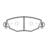 Колодки тормозные FORD Mondeo 3 (1.8/2.5/2.0 D) (00-) подходит для Jaguar X-Type передние (4шт.) <b>HSB HP9435</b>