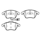 Колодки тормозные дисковые SEAT: Altea, Toledo _ <b>HSB HP9599</b>