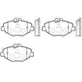 Колодки тормозные дисковые BEZN E-Class (W211)(S21 <b>HSB HP9918</b>