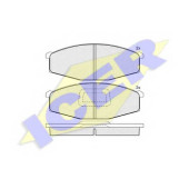 Колодки тормозные дисковые для NISSAN PATROL III/2(W260), PATROL(K160,W160) <b>ICER 140376 / 20863</b>