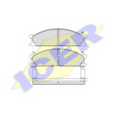 Колодки тормозные дисковые для NISSAN ELGRAND(E50), HOMY(E24), PICKUP(D21), TERRANO(R20,WD21), URVAN(E24,V2#) <b>ICER 140884 / 21347</b>