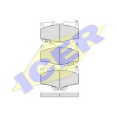 Колодки тормозные дисковые для TOYOTA 4 RUNNER, HILUX, LAND CRUISER 90, LAND CRUISER, STOUT / VW TARO <b>ICER 141007 / 21679</b>