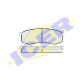 Колодки тормозные дисковые для LEXUS GX / MITSUBISHI PAJERO / TOYOTA FJ CRUISER, LAND CRUISER 90, LAND CRUISER, SEQUOIA <b>ICER 141027 / 21947</b>