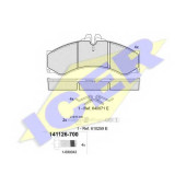 Колодки тормозные дисковые для MERCEDES SPRINTER(904, 905) / VW LT(2, 2DA, 2DB, 2DC, 2DD, 2DE, 2DF, 2DH, 2DK) <b>ICER 141126-700 / 29076</b>