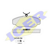 Колодки тормозные дисковые для LAND ROVER DISCOVERY(LJ,LT), RANGE ROVER(LP) <b>ICER 141145-700 / 23452</b>
