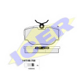 Колодки тормозные дисковые для LAND ROVER DISCOVERY(LJ,LT), RANGE ROVER(LP) <b>ICER 141146-700 / 23458</b>
