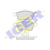 Колодки тормозные дисковые для VW TRANSPORTER(70XA, 70XB, 70XC, 70XD, 7DB, 7DK, 7DW) <b>ICER 141166 / 21883</b>