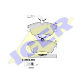 Колодки тормозные дисковые для RENAULT ESPACE(JE0#) <b>ICER 141180-700 / 21888</b>