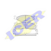 Колодки тормозные дисковые для KIA RETONA(CE), SPORTAGE(K00) <b>ICER 141270 / 21892</b>