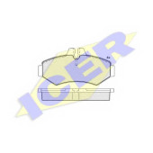 Колодки тормозные дисковые для MERCEDES G(W463), SPRINTER(903, 909) / VW LT(2, 2DA, 2DB, 2DC, 2DD, 2DE, 2DF, 2DH, 2DK) <b>ICER 141289 / 23021</b>