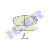 Колодки тормозные дисковые для MAZDA E-SERIE(SR2), MPV(LV,LW) <b>ICER 141345 / 23515</b>