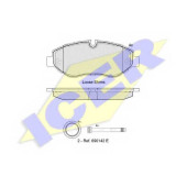 Колодки тормозные дисковые для MERCEDES SPRINTER(906), VIANO(W639), VITO(W639) / VW CRAFTER(2E#,2F#) <b>ICER 141786 / 29192</b>