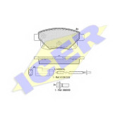 Колодки тормозные дисковые для FORD TRANSIT CONNECT(P65#,P70#,P80#), TRANSIT TOURNEO, TRANSIT <b>ICER 141794 / 24486</b>