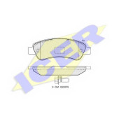 Колодки тормозные дисковые для CITROEN JUMPER / FIAT DUCATO(250,290) / PEUGEOT BOXER <b>ICER 141804 / 24465</b>
