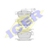 Колодки тормозные дисковые для VW MULTIVAN, TRANSPORTER <b>ICER 141953 / 24623</b>