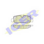 Колодки тормозные дисковые для MERCEDES V(W447), VITO Mixto(W447), VITO(W447) <b>ICER 142192 / 22101</b>