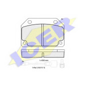 Колодки тормозные дисковые <b>ICER 180246 / 20573</b>