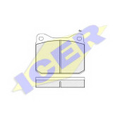 Колодки тормозные дисковые для VW LT(281-363,291-512,293-909) <b>ICER 180327 / 21189</b>