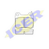 Колодки тормозные дисковые для MERCEDES (W124), 190(W201), C(W202), COUPE(C124), E(C124,S124,W124), KOMBI(S124) <b>ICER 180517 / 20687</b>
