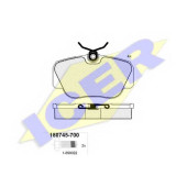 Колодки тормозные дисковые для MERCEDES 190(W201) <b>ICER 180745-700 / 21055</b>