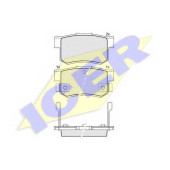 Колодки тормозные дисковые для ACURA CL, INTEGRA, LEGEND, RL, RSX, TL, TSX, VIGOR / FIAT SEDICI / HONDA ACCORD, CIVIC, CR-Z, INSIGHT, INSPIRE, LEGEND, PRELUDE / SUZUKI KIZASHI, SWIFT, SX4 <b>ICER 180798 / 21719</b>