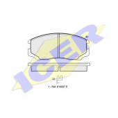 Колодки тормозные дисковые для MITSUBISHI COLT(C5#A, CA#A), LANCER(C1#A, C1#V, C3#V, C6#A, C7#A, CB/D#A), MIRAGE(C5# - C8#, CJ#A, CL#A) <b>ICER 180875 / 21650</b>
