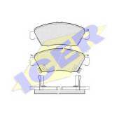 Колодки тормозные дисковые для ACURA RSX(DC#) / HONDA AIRWAVE, CIVIC(EG, EH, EJ, EK, EM1, EM2, EP, ES, EU, EV, MA, MB), CRX(EG, EH), JAZZ, MOBILIO(GB#) <b>ICER 180959 / 21694</b>