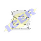 Колодки тормозные дисковые для FORD ACTIVA / MAZDA 323 F(BJ), 626(GF,GW), FAMILIA(BJ), MX-6(GE), PREMACY(CP) <b>ICER 180971-203 / 23847</b>