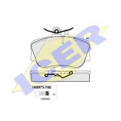 Колодки тормозные дисковые для MERCEDES C(S202,W202) <b>ICER 180973-700 / 21439</b>