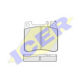 Колодки тормозные дисковые для MERCEDES S(W140) <b>ICER 180975 / 21304</b>
