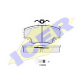 Колодки тормозные дисковые для RENAULT CLIO, LOGAN EXPRESS, LOGAN, MEGANE, RAPID, SANDERO/STEPWAY, TWINGO <b>ICER 180993-204 / 21463</b>