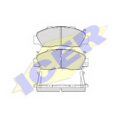Колодки тормозные дисковые для ACURA CL, INTEGRA, LEGEND, NSX, RL, TL, VIGOR / HONDA ACCORD, CIVIC, CR, HR, INSPIRE, INTEGRA, LAGREAT, LEGEND, NSX, ODYSSEY, PRELUDE, SHUTTLE, SMX <b>ICER 181019 / 21651</b>