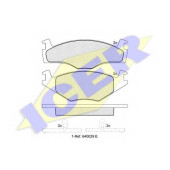 Колодки тормозные дисковые для VW POLO(6KV2, 6N1, 6NF, 80, 86C, 86CF) <b>ICER 181048 / 20887</b>