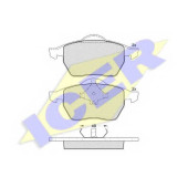 Колодки тормозные дисковые для FORD GALAXY(WGR) / VW SHARAN(7M6,7M8,7M9) <b>ICER 181139 / 21848</b>