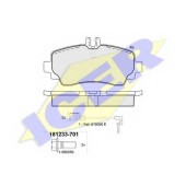 Колодки тормозные дисковые для MERCEDES A(W168) <b>ICER 181233-701 / 23070</b>