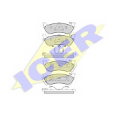 Колодки тормозные дисковые для MERCEDES M(W163) <b>ICER 181277 / 23189</b>