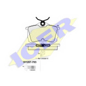 Колодки тормозные дисковые для HONDA ACCORD(CF,CG,CH,CK,CL,CM) <b>ICER 181287-703 / 23527</b>