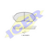 Колодки тормозные дисковые для MAZDA 323 F(BJ), FAMILIA(BJ) <b>ICER 181309 / 23490</b>
