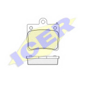 Колодки тормозные дисковые для MERCEDES C(W202) <b>ICER 181310 / 21900</b>