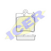 Колодки тормозные дисковые для CHRYSLER CROSSFIRE / MERCEDES C, CLC, CLK, E, SLK <b>ICER 181311 / 21919</b>