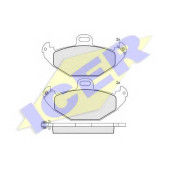 Колодки тормозные дисковые для RENAULT LAGUNA(556#,B56#,K56#) <b>ICER 181314 / 21965</b>