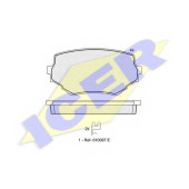 Колодки тормозные дисковые для SUZUKI GRAND VITARA(FT), VITARA(ET,TA) <b>ICER 181319 / 23314</b>