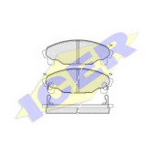 Колодки тормозные дисковые для DAIHATSU CHARADE(G200,G202,G203), GRAN MOVE(G3), SOCIAL <b>ICER 181340 / 21952</b>