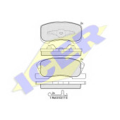 Колодки тормозные дисковые для DAIHATSU MAX(L95#,L96#), MOVE(L6#,L9#), SIRION(M1), TANTO(L35#,L36#), YRV(M2) <b>ICER 181342 / 23497</b>