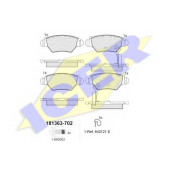 Колодки тормозные дисковые для CHEVROLET ZAFIRA(F75) / OPEL ASTRA(F07#, F08#, F35#, F48#, F67, F69#, F70), ZAFIRA(F75#) <b>ICER 181363-702 / 23258</b>